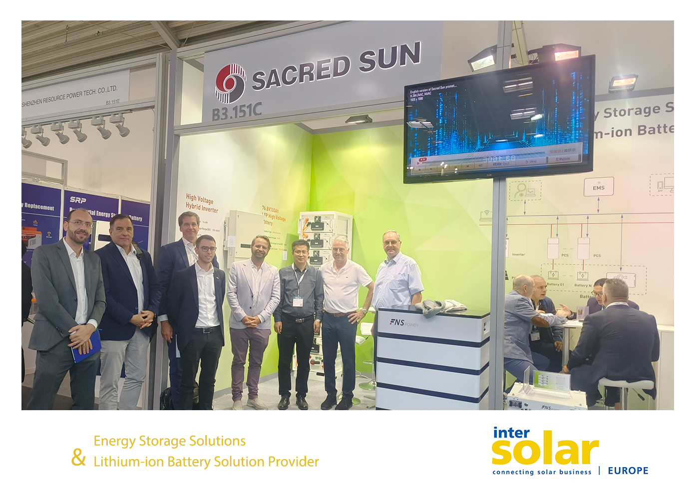 圣阳股份亮相Intersolar Europe 2023